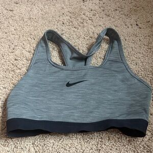 Nike Women's Heathered Gray Sports Bra